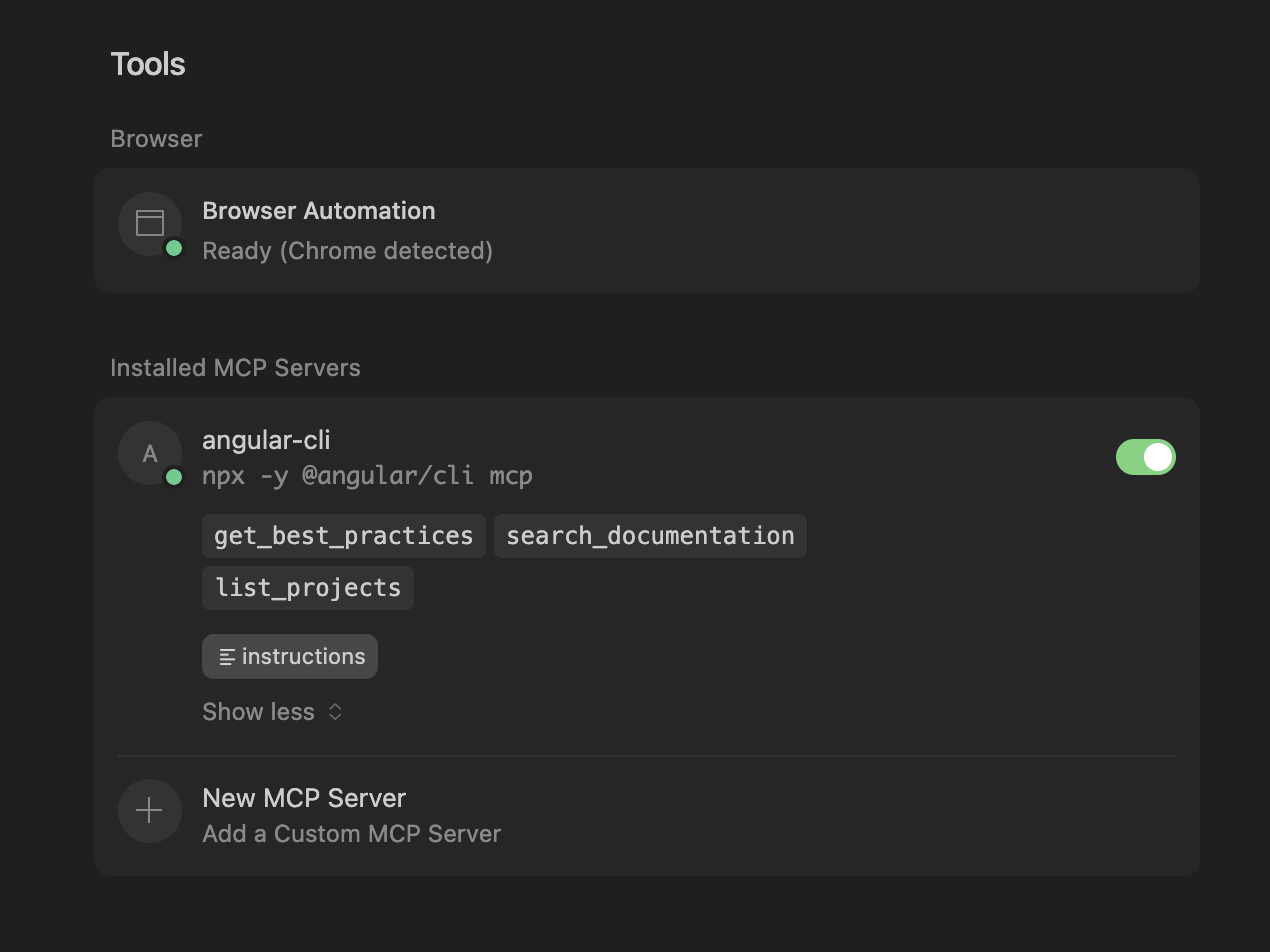 Conexión MCP en Cursor